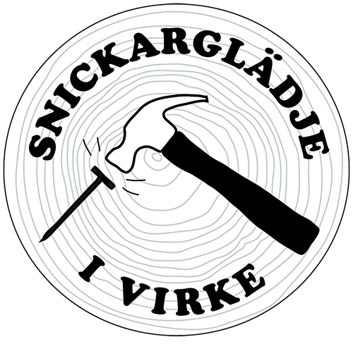 Logotyp leverantör Snickarglädje i virke